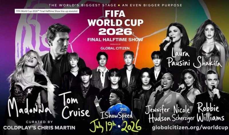 Lộ diện hình ảnh đầu tiên về Halftime Show World Cup: Justin Bieber, Madonna, Shakira và BTS lần lượt "điểm danh" - Ảnh 6.