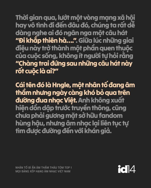 Nhân tố âm thầm thâu tóm top 1 cả nước - Hngle: "Tôi chưa là gì, vẫn phải học hỏi HIEUTHUHAI và MCK"- Ảnh 1.