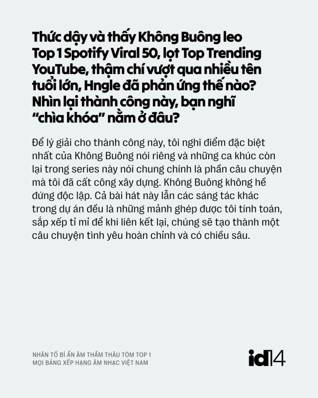 Nhân tố âm thầm thâu tóm top 1 cả nước - Hngle: "Tôi chưa là gì, vẫn phải học hỏi HIEUTHUHAI và MCK"- Ảnh 5.