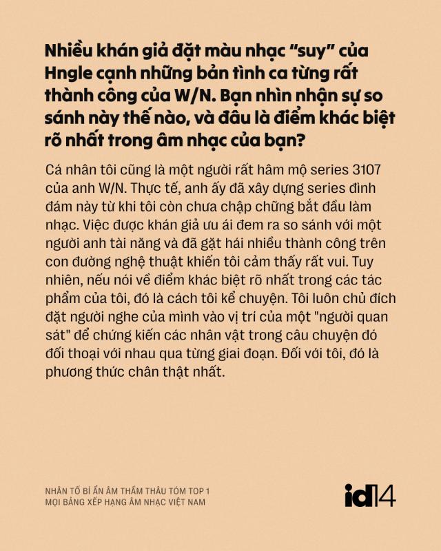 Nhân tố âm thầm thâu tóm top 1 cả nước - Hngle: "Tôi chưa là gì, vẫn phải học hỏi HIEUTHUHAI và MCK"- Ảnh 8.
