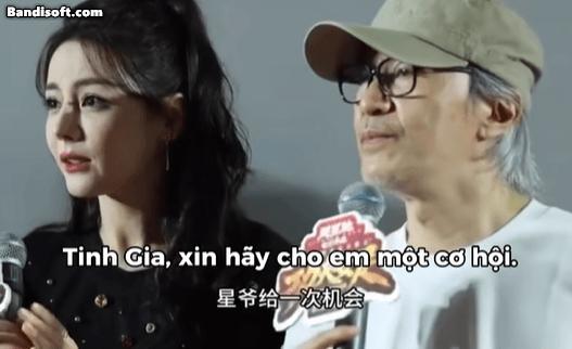 "Để em bao nuôi anh" - Lời tỏ tình khiến Châu Tinh Trì cảm động muốn khóc, Địch Lệ Nhiệt Ba nói không nên lời- Ảnh 1.