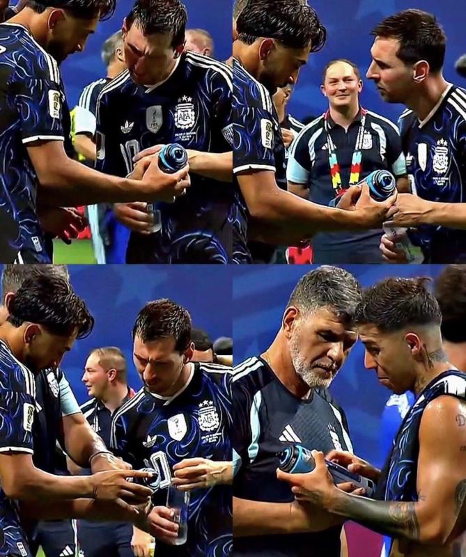 Cầu thủ Argentina rủ nhau "check phao" bắt penalty của Pickford: Toàn tiếng Anh không biết Messi có hiểu không chỉ thấy cười- Ảnh 3.