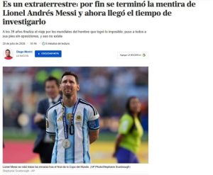 Báo Argentina: Messi lừa 8 tỷ người, phải điều tra