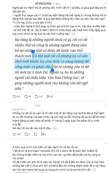 Điều làm fan Anh Trai Vượt Ngàn Chông Gai thất vọng- Ảnh 1.