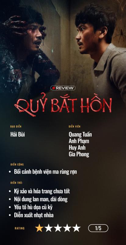 Quỷ Bắt Hồn: Bước lùi của Quang Tuấn- Ảnh 8.