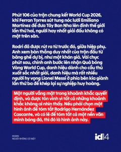 Rodri – Người không có mặt