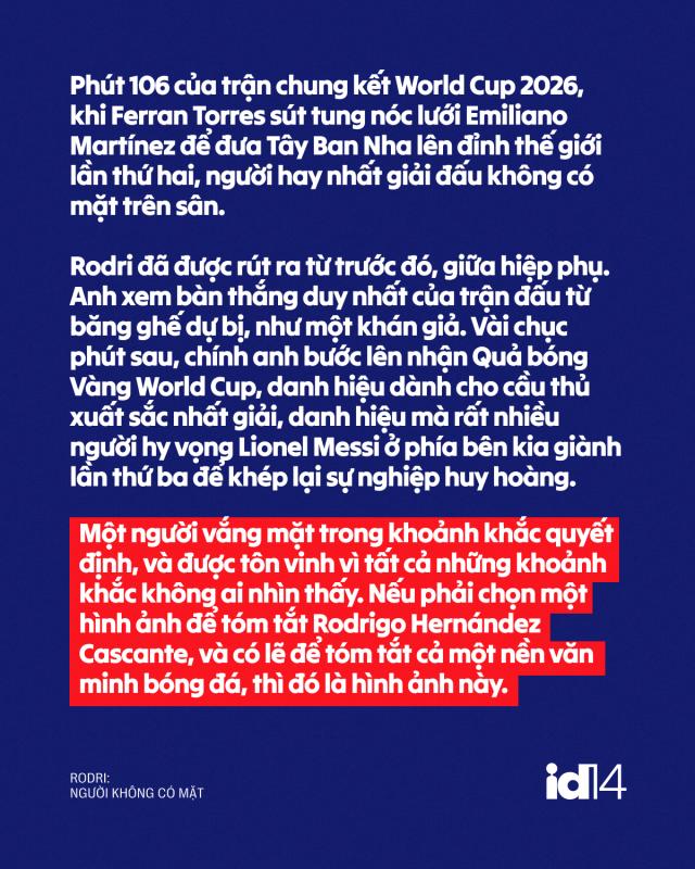 Rodri - Người không có mặt - Ảnh 1.