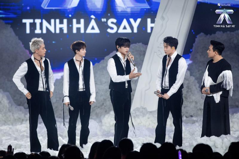 Tinh Hà Say Hi vững phong độ, nhạc hay sân khấu đẹp khác gì show hàng tuần Kpop- Ảnh 6.
