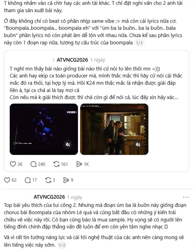 Tranh cãi đạo nhạc mới nhất ở show Chông Gai, 1 Anh Tài lên tiếng- Ảnh 1.