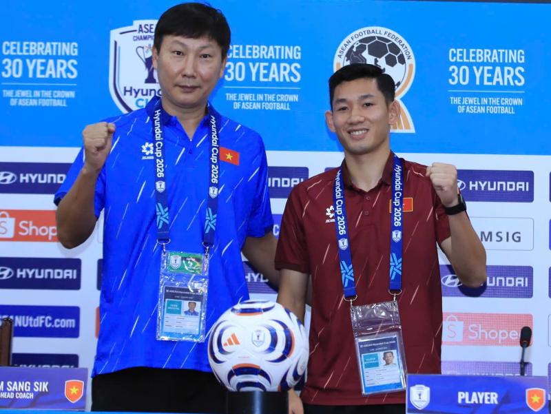 Vụ cầu thủ Indonesia hạ thấp ASEAN Cup, HLV Kim Sang-sik đáp trả cao tay- Ảnh 1.