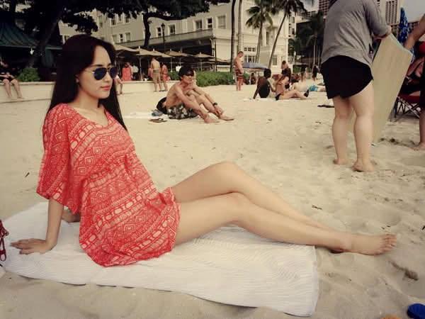 Loạt ảnh của Mai Phương Thuý tại Mỹ- Ảnh 1.