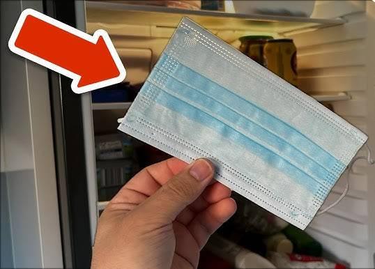 Lý do nên đặt một chiếc khẩu trang y tế vào tủ lạnh- Ảnh 2.