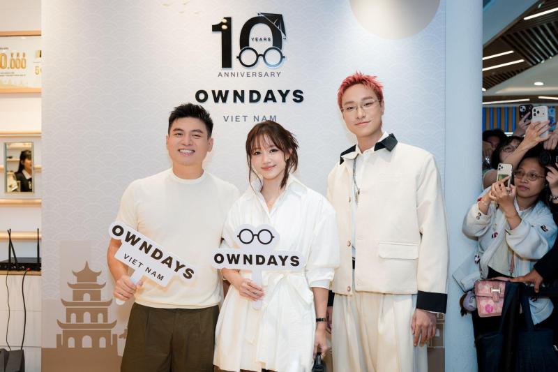 Dàn sao đình đám đổ bộ sự kiện kỷ niệm 10 năm OWNDAYS tại Việt Nam- Ảnh 1.