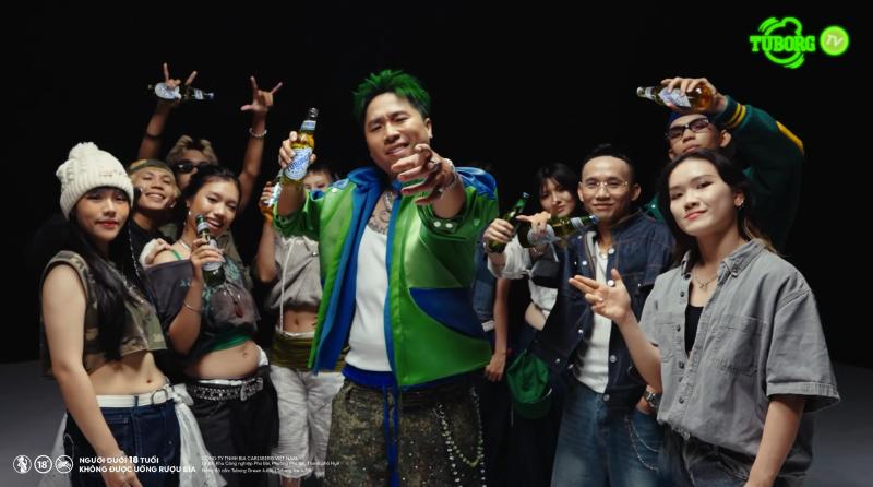 Bia Tuborg bắt tay cùng 24K Right và hàng trăm Gen Z đồng sáng tạo MV phá chuẩn - Ảnh 3.