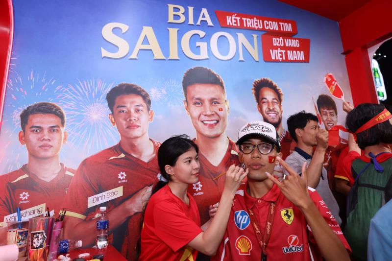 Bia Saigon kết nối triệu trái tim Việt, hòa chung niềm tự hào vô địch ASEAN Cup 2026 - Ảnh 3.