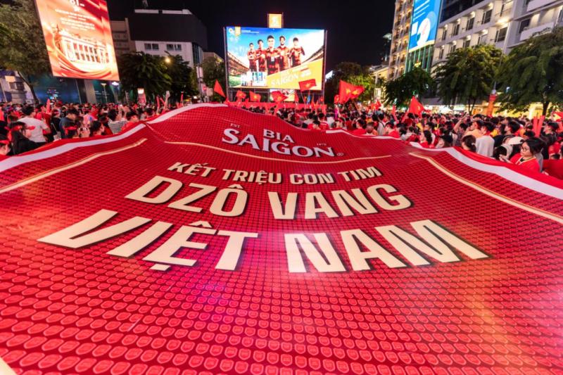 Bia Saigon kết nối triệu trái tim Việt, hòa chung niềm tự hào vô địch ASEAN Cup 2026 - Ảnh 4.
