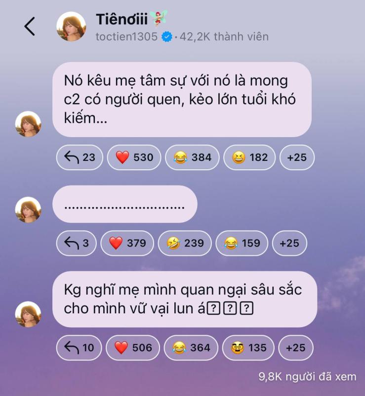 Mẹ Tóc Tiên muốn con gái sớm có người mới- Ảnh 1.