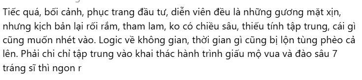 Bom tấn cổ trang Việt mới chiếu đã gây tranh cãi: Kỳ vọng càng cao thất vọng càng lớn, may có hình ảnh vớt vát lại- Ảnh 9.
