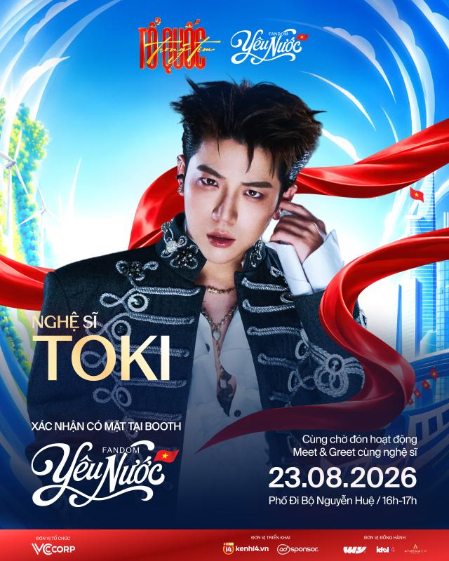 Hé lộ line-up đổ bộ Fandom Yêu Nước: Sơn.K - TOKI bùng nổ visual, loạt nghệ sĩ hứa hẹn gây sốt- Ảnh 3.