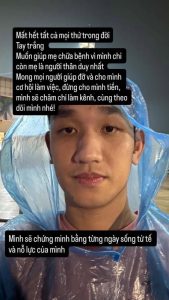 Ngày đầu tiên làm lại cuộc đời từ con số 0 của Trọng Đại