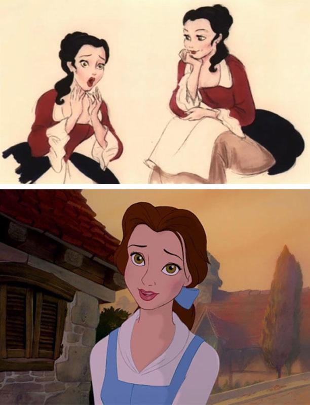 Những bản phác thảo gốc hé lộ diện mạo khác lạ của các nhân vật Disney đình đám- Ảnh 6.