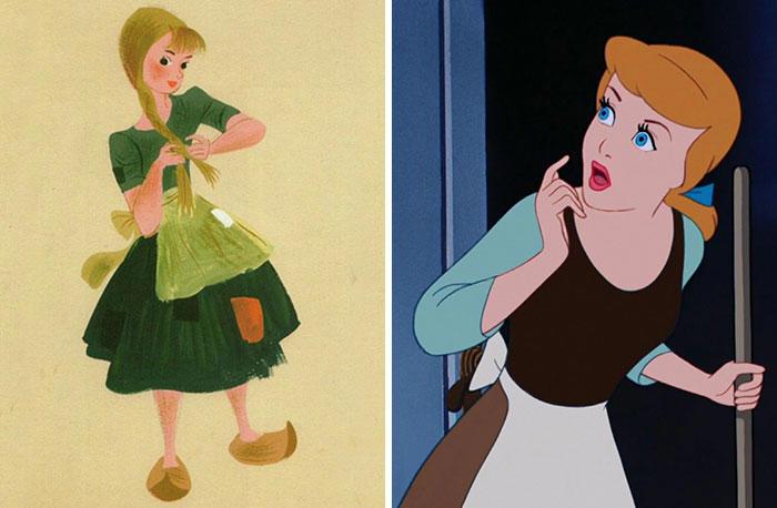 Những bản phác thảo gốc hé lộ diện mạo khác lạ của các nhân vật Disney đình đám- Ảnh 16.