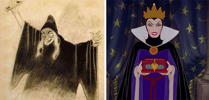 Những bản phác thảo gốc hé lộ diện mạo khác lạ của các nhân vật Disney đình đám- Ảnh 13.