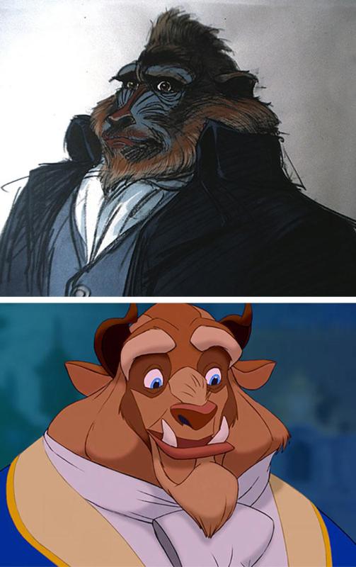 Những bản phác thảo gốc hé lộ diện mạo khác lạ của các nhân vật Disney đình đám- Ảnh 11.