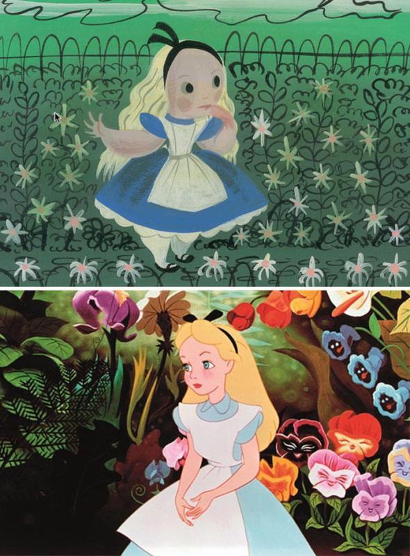 Những bản phác thảo gốc hé lộ diện mạo khác lạ của các nhân vật Disney đình đám- Ảnh 7.