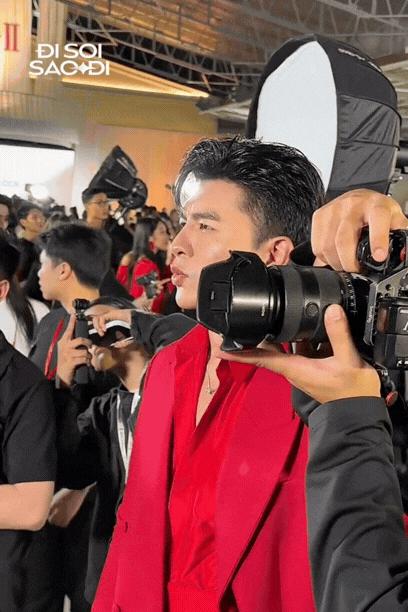 Phát hiện Steven Nguyễn mắt dán chặt vào 1 mỹ nhân, miệng khen quá đẹp: Netizen quả quyết “yêu từ phim ra đời”- Ảnh 2.