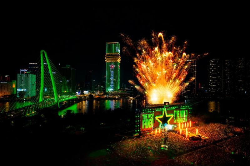 Hoàng Thùy Linh, Quang Hùng MasterD cùng dàn sao khuấy đảo The World Of Heineken®, tiếp lửa chờ đón siêu sao quốc tế Charlie Puth- Ảnh 1.