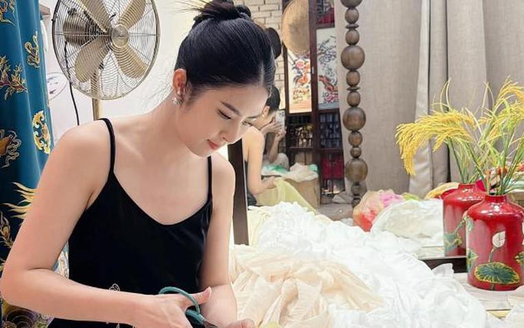 Hoa hậu Ngọc Hân đi xin việc ở tuổi U40- Ảnh 1.