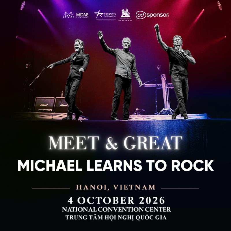Midas Promotions ra mắt gói trải nghiệm VIP cho đêm nhạc Encore: All The Hits Vietnam 2026 của Michael Learns To Rock - Ảnh 1.