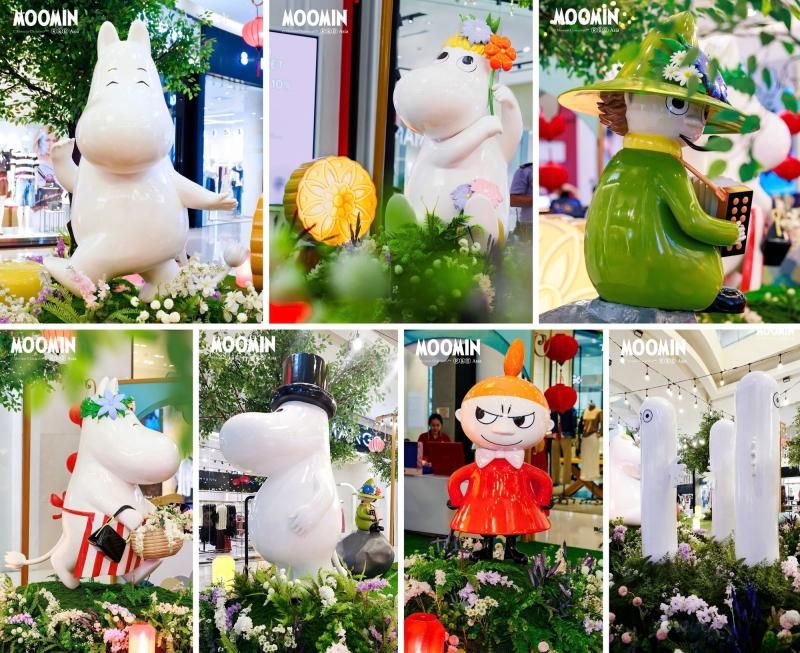 Lần đầu tiên tại Crescent Mall: Cụm trang trí Moonlit Moominvalley được tái hiện trong mùa Trung Thu Trăng Tròn Trọn Tình Thân - Ảnh 4.