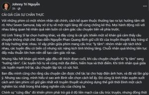 Johnny Trí Nguyễn: Sự cứng đầu khiến Hộ Linh Tráng Sĩ phải trả giá