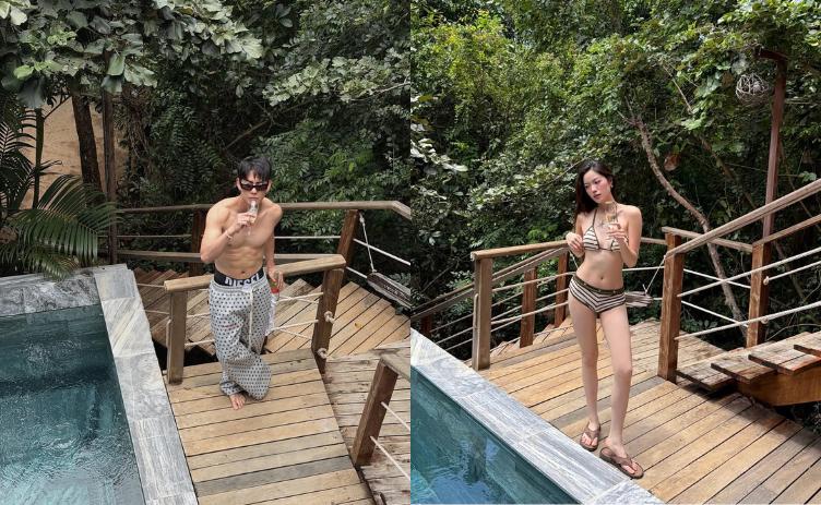 Bóc cặp đôi Vbiz sang Thái Lan nghỉ dưỡng, kịch bản hẹn hò bại lộ qua một bức hình- Ảnh 5.