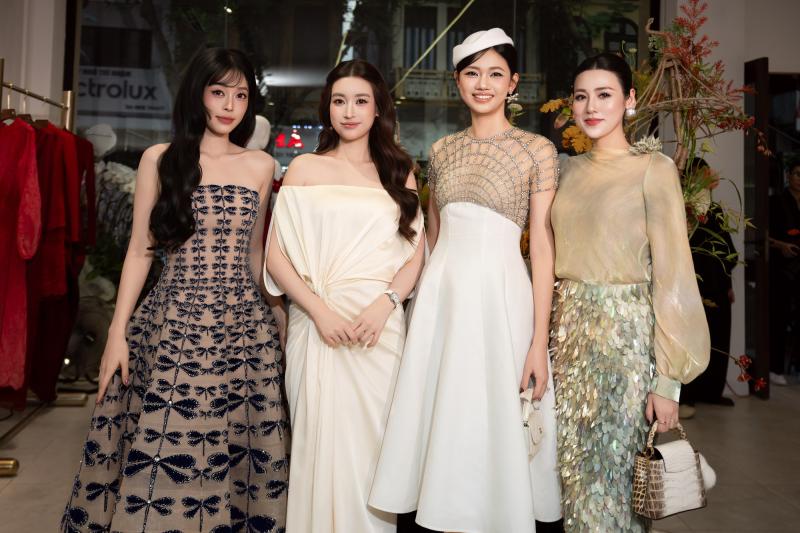 Đỗ Mỹ Linh đọ sắc cùng hội dâu hào môn, 1 Hoa hậu bí ẩn nhất Vbiz bất ngờ xuất hiện - Ảnh 8.