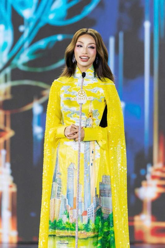 Ngô Bảo Ngọc thăng hạng nhan sắc sau đăng quang Á hậu, sánh đôi tính tứ bên mỹ nam xứ chùa Vàng- Ảnh 8.