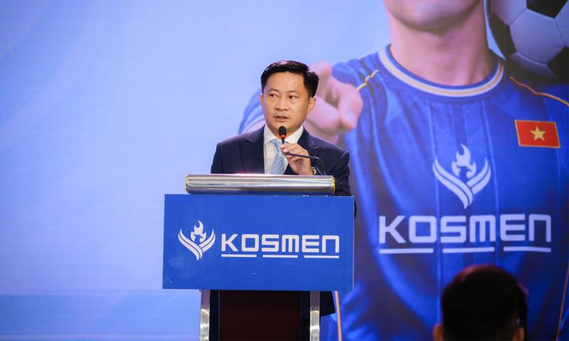 Kosmen công bố cầu thủ Hai Long trở thành đại sứ thương hiệu - Ảnh 1.