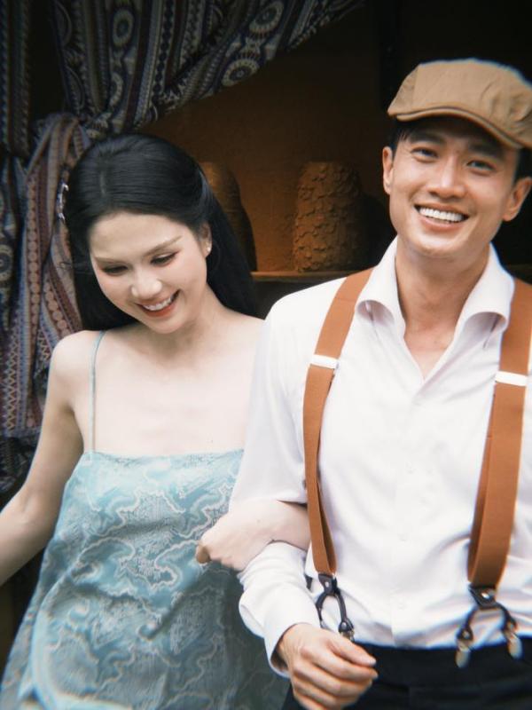 Mâm cơm nhà của Quốc Trường và Ngọc Trinh- Ảnh 1.
