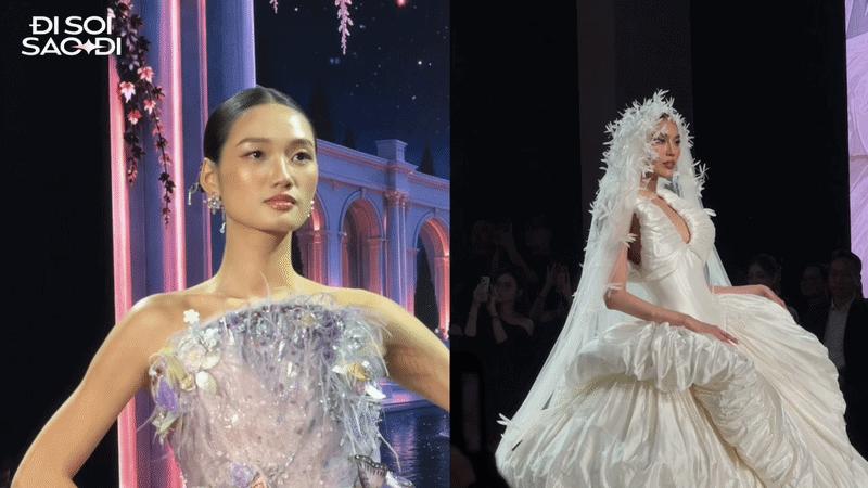 Lan Khuê tái xuất, Quỳnh Anh lần đầu catwalk sau đăng quang Hoa hậu- Ảnh 1.