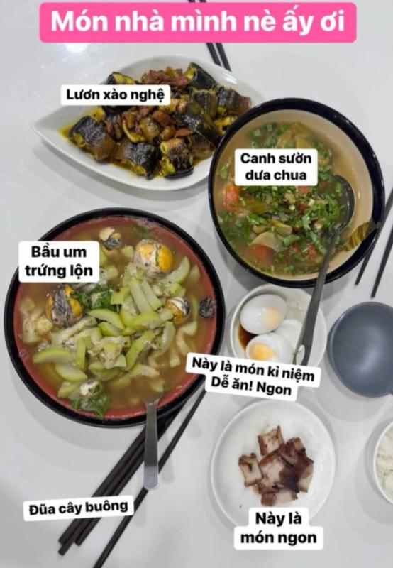 Mâm cơm nhà của Kiều Minh Tuấn- Ảnh 13.