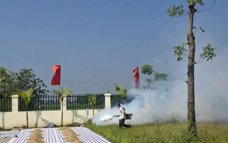 Hà Nội còn 35 ổ dịch sốt xuất huyết đang hoạt động - Ảnh 1.