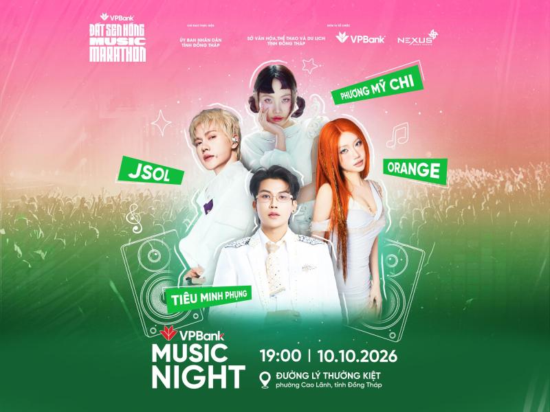 Đồng Tháp bước vào mùa hội, hơn 15.500 runner đổ về check- in VPBank Đất Sen Hồng Music Marathon 2026 - Ảnh 12.