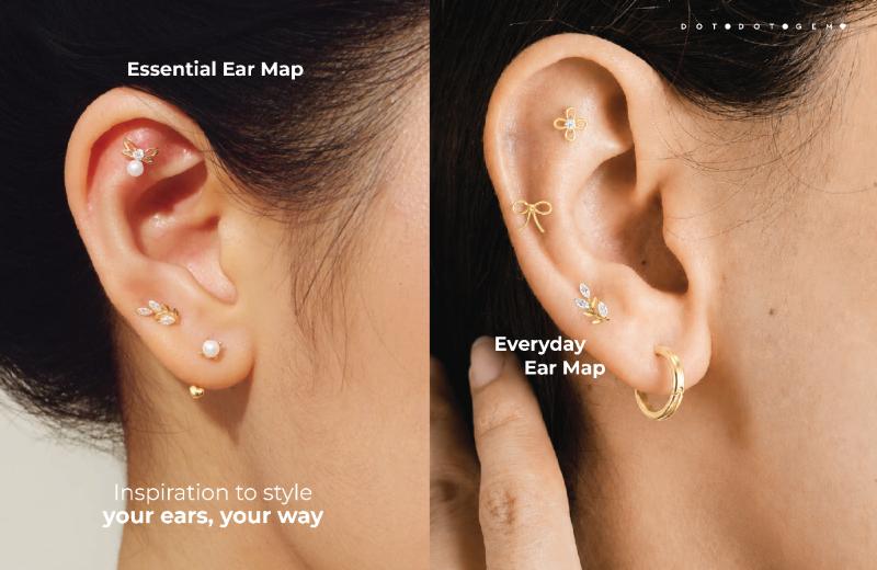 Golden Ear Map: Gợi ý 5 tọa độ trên vành tai, bí quyết đu trend mini stud chuẩn gu - Ảnh 4.