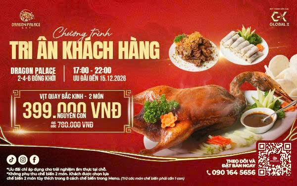Ăn đồ Hoa ngay trung tâm TP.HCM với giá khó tin: Vịt quay Bắc Kinh nguyên con chỉ 399.000 đồng, dimsum đồng giá 39.000 đồng - Ảnh 4.