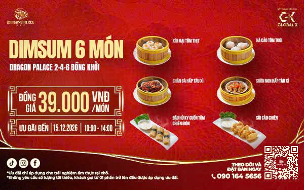Ăn đồ Hoa ngay trung tâm TP.HCM với giá khó tin: Vịt quay Bắc Kinh nguyên con chỉ 399.000 đồng, dimsum đồng giá 39.000 đồng - Ảnh 5.