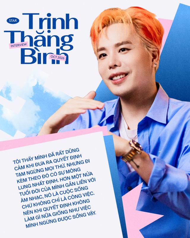 Trịnh Thăng Bình: "Từ khi quyết định trở lại, không có ai bên cạnh tôi ngoài Đinh Mạnh Ninh"- Ảnh 5.